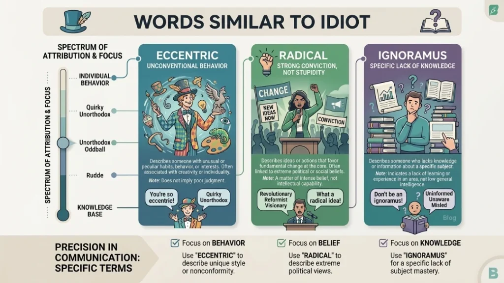 Words Similar to Idiot