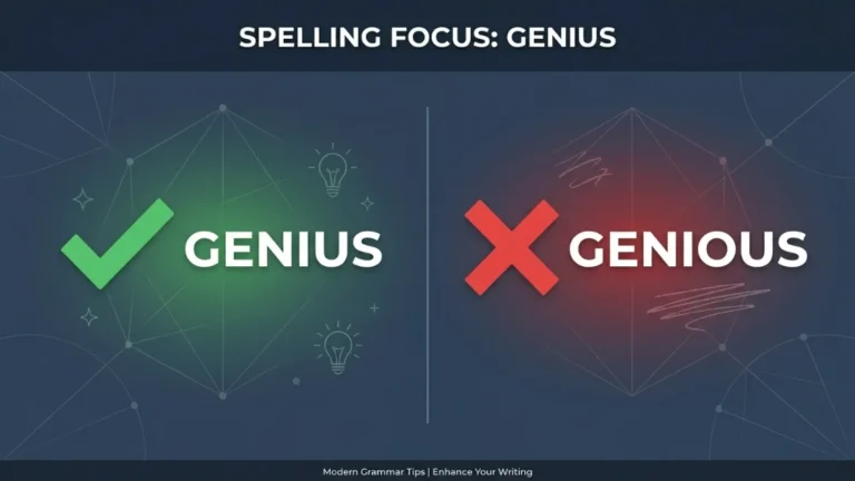 genious or genius