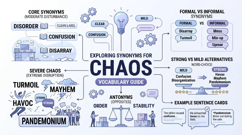 synonyms for chaos