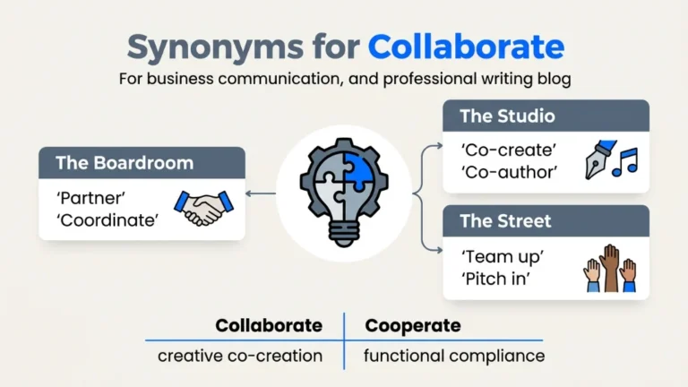 synonyms for collaborate