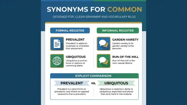 synonyms for common