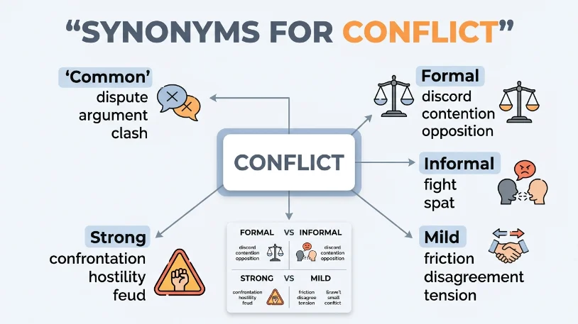 synonyms for conflict