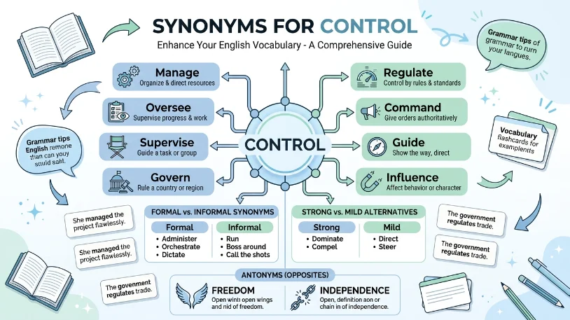 synonyms for control