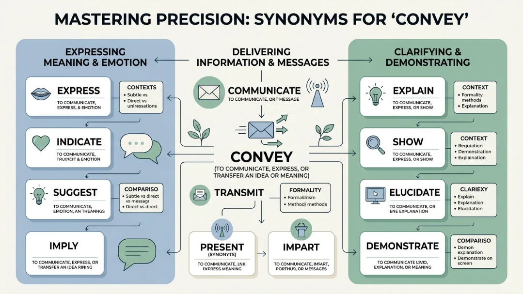 synonyms for convey
