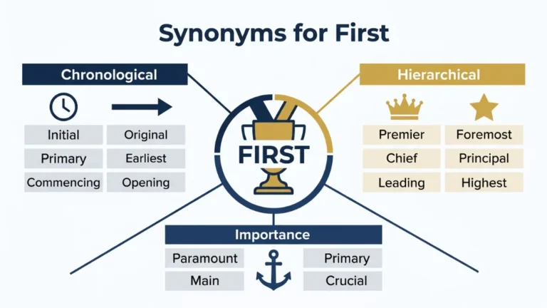 synonyms for first