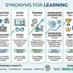 synonyms for learning
