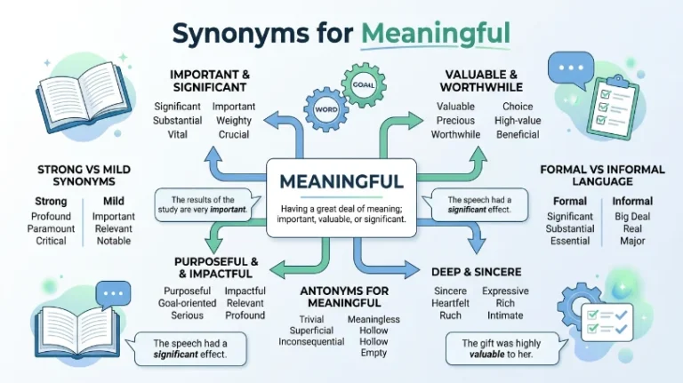 synonyms for meaningful