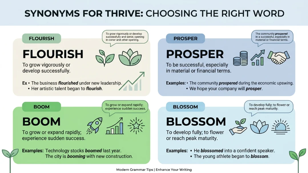 synonyms for thrive