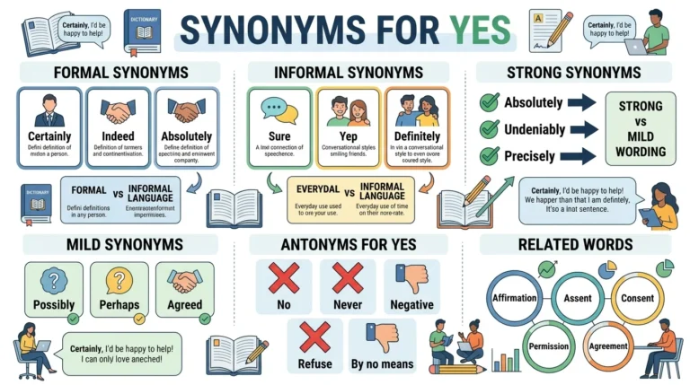 synonyms for yes