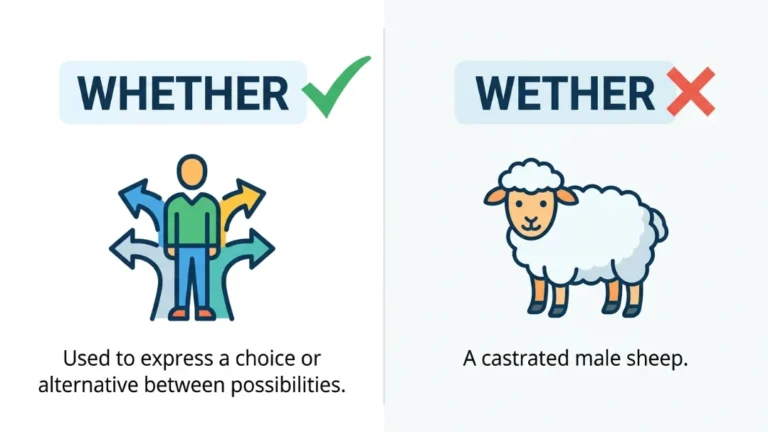 whether or wether