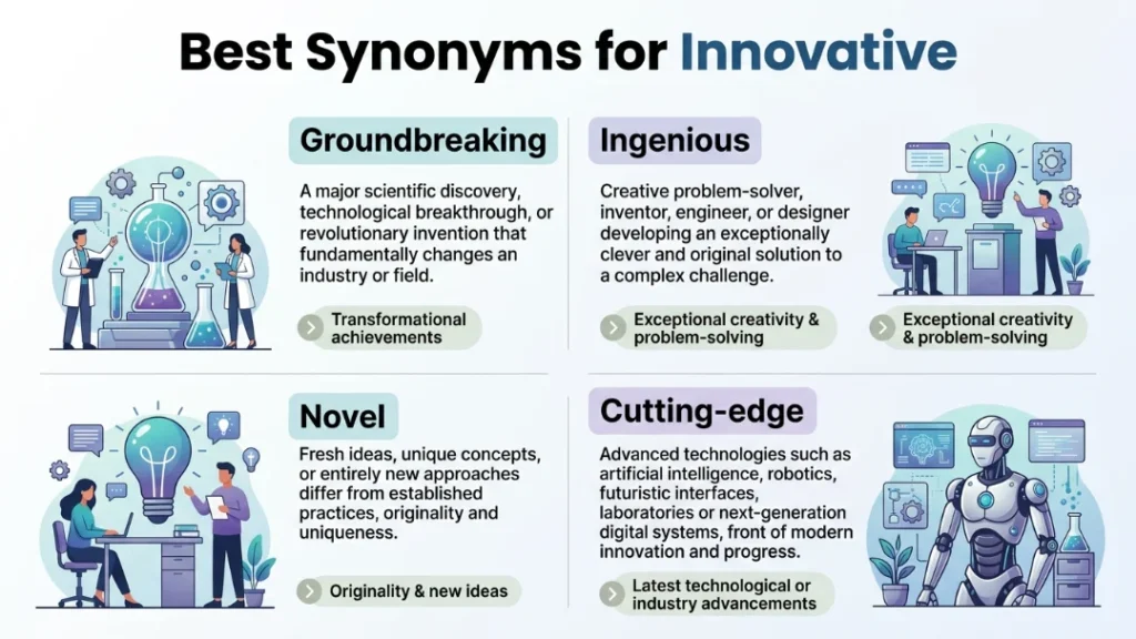 Best Synonyms for Innovative