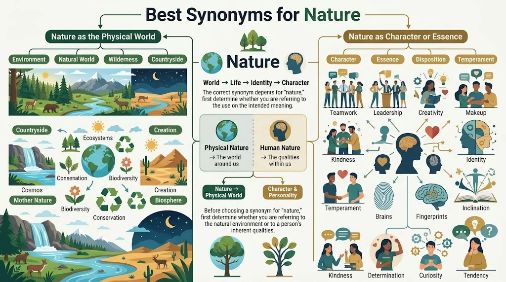 Best Synonyms for Nature