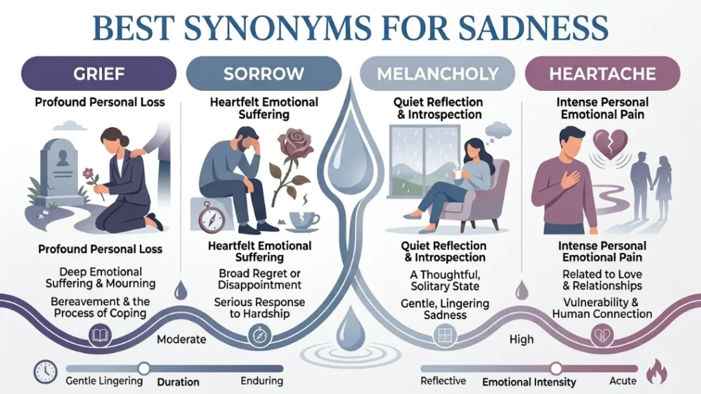 Best Synonyms for Sadness