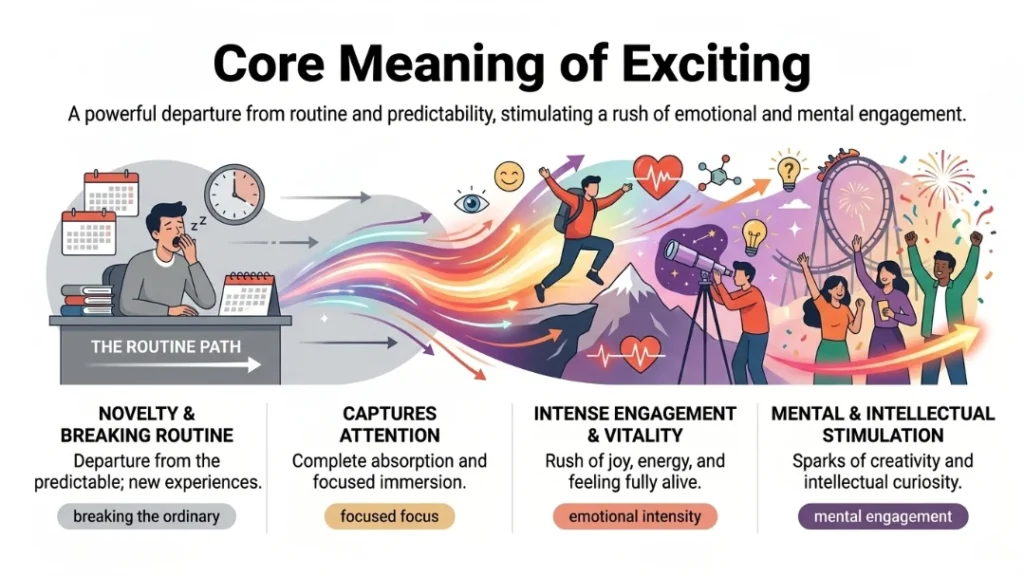 Core Meaning of Exciting