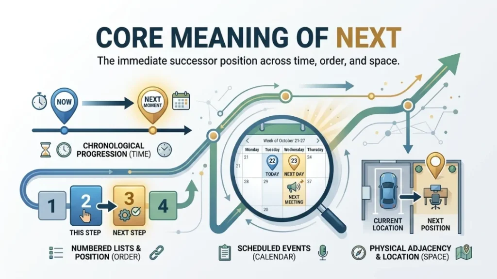 Core Meaning of Next