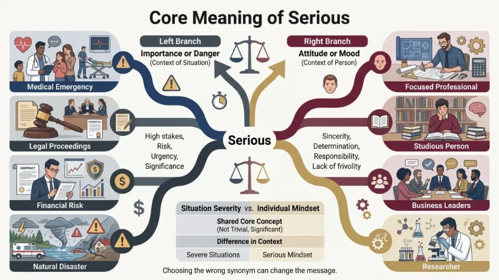 Core Meaning of Serious