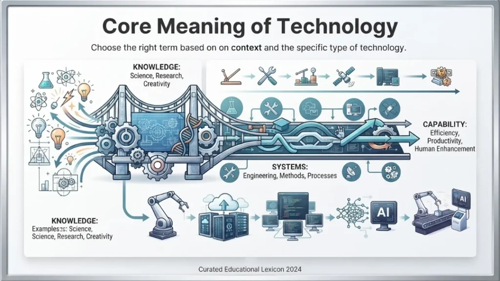 core meaning of technology