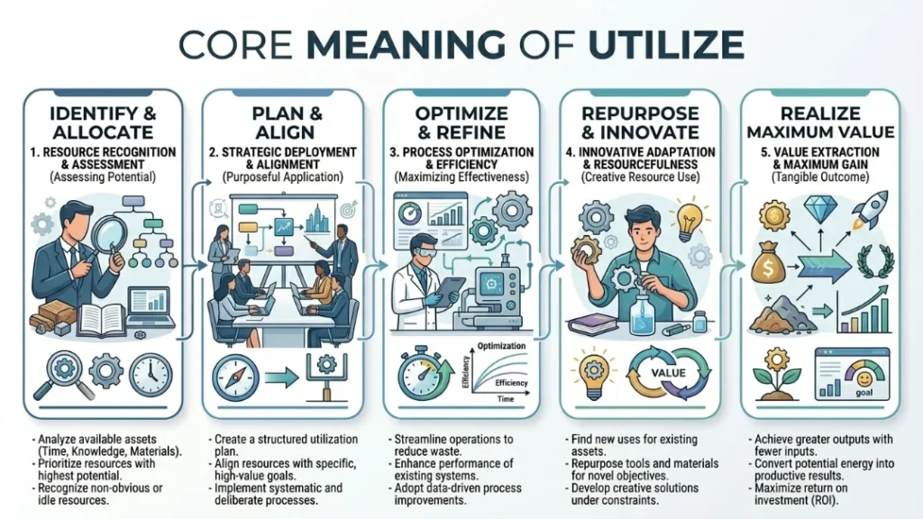 Core Meaning of Utilize