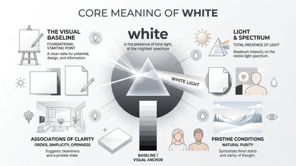 Core Meaning of White