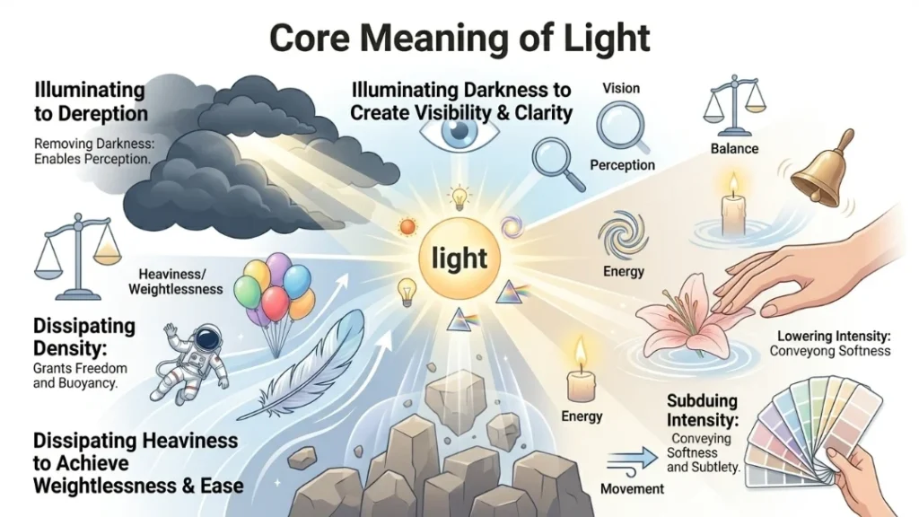 Core Meaning of Light