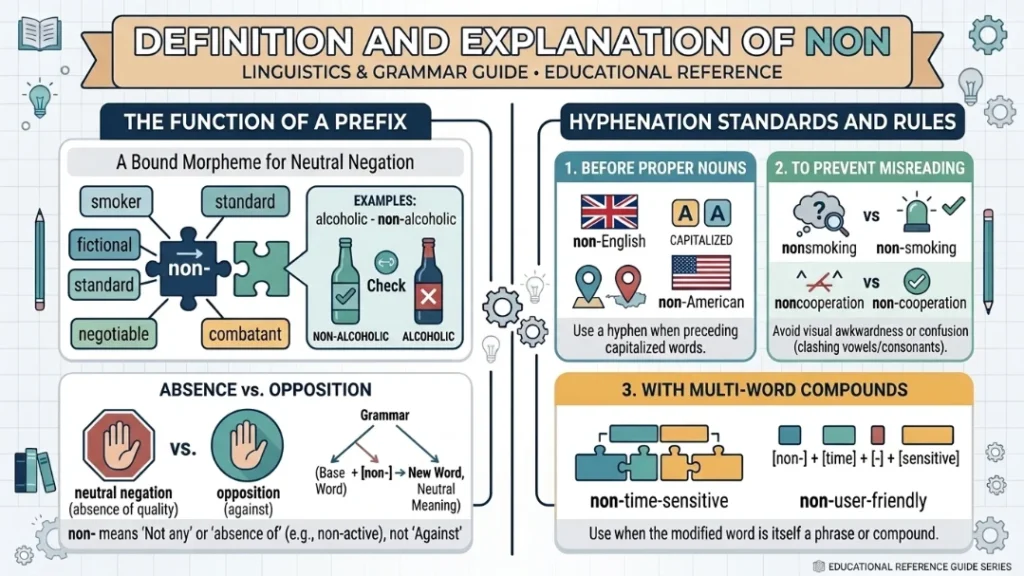 Definition and Explanation of Non