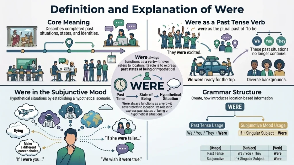 Definition and Explanation of Were