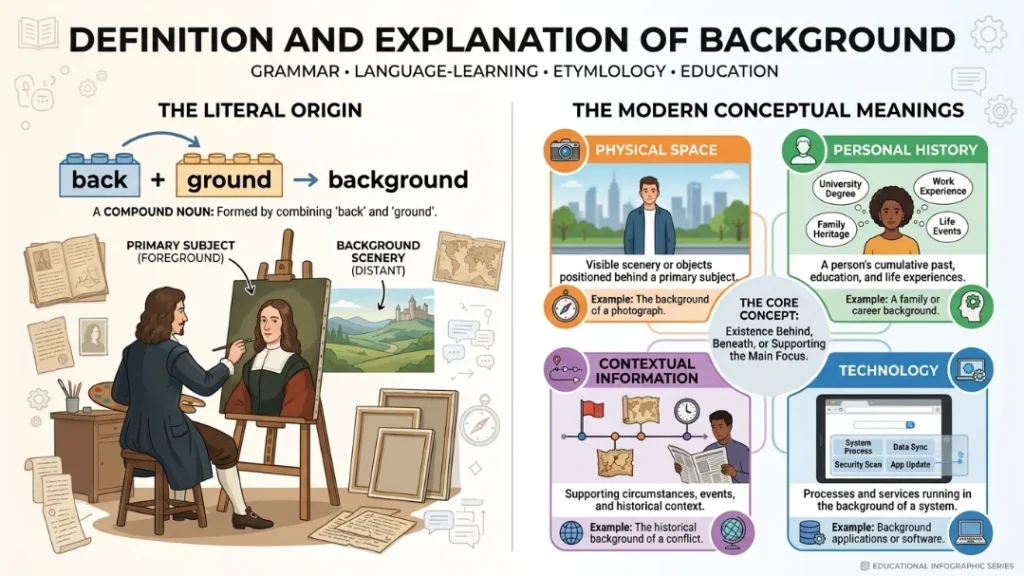 Definition and Explanation of Background