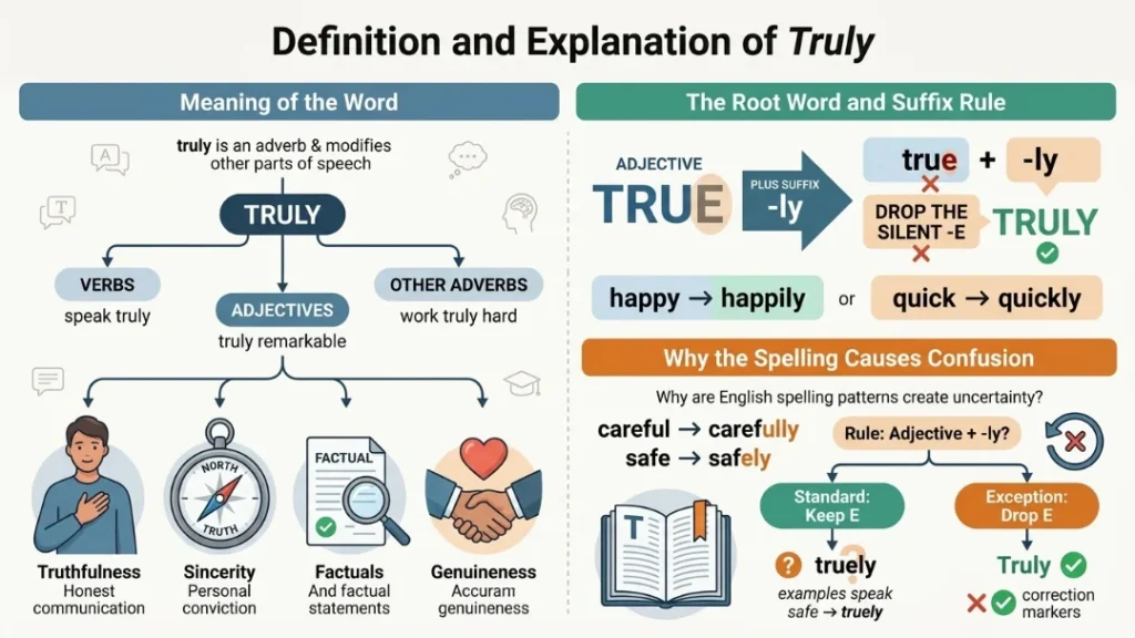 Definition and Explanation of truly
