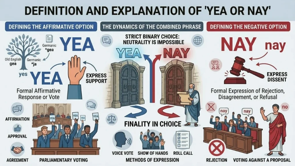 Definition and Explanation of Yea or Nay