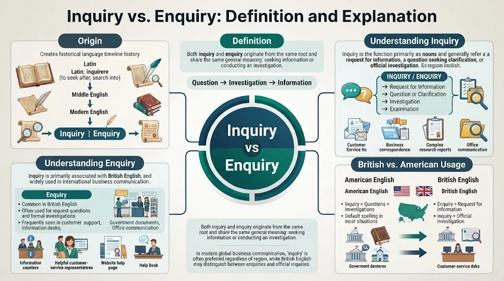 Inquiry or Enquiry definition and explanation