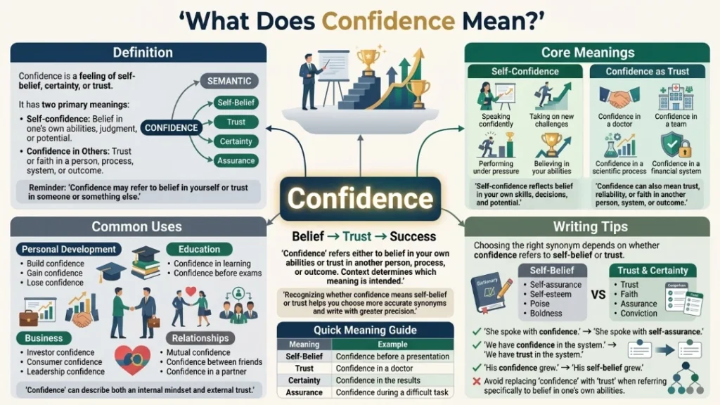 What Does Confidence Mean