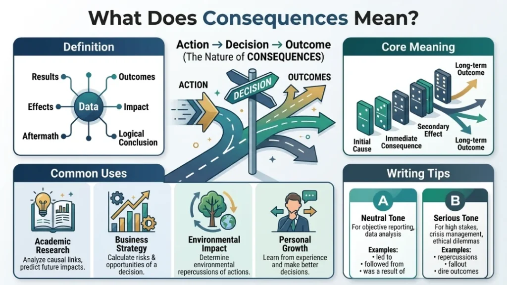 What Does Consequences Mean