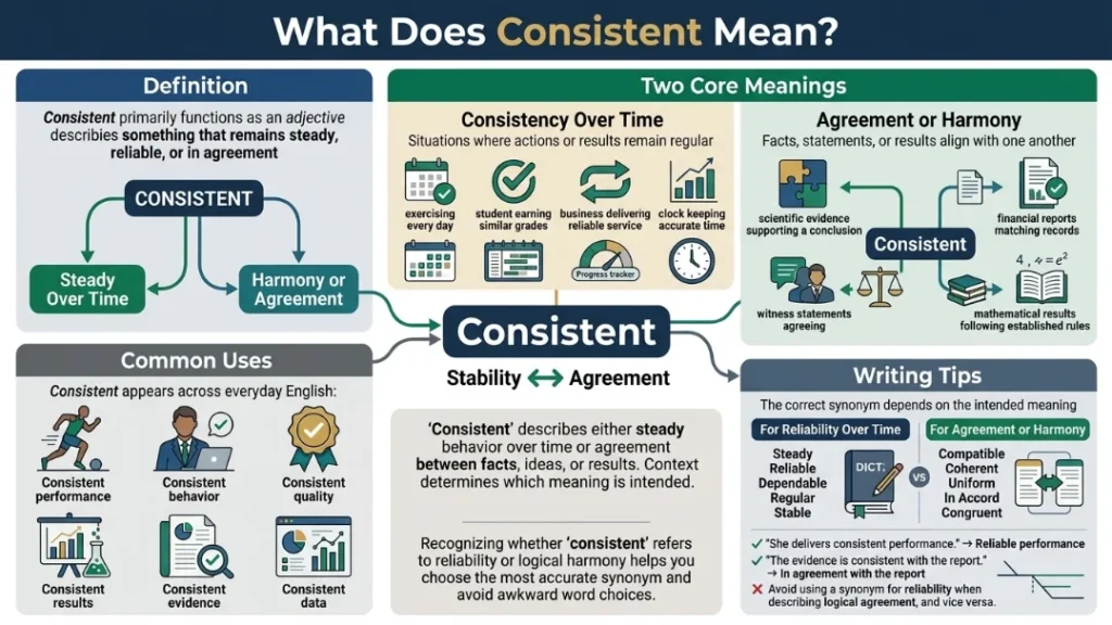 What Does Consistent Mean