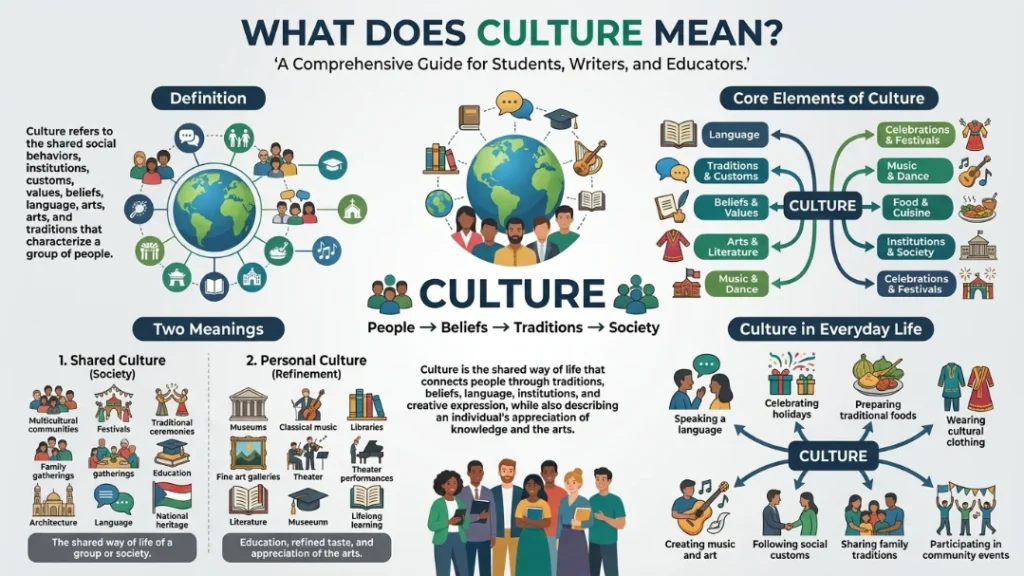 What Does Culture Mean