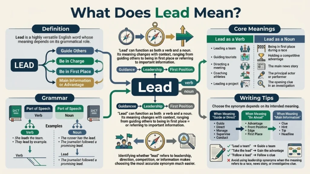 What Does Lead Mean