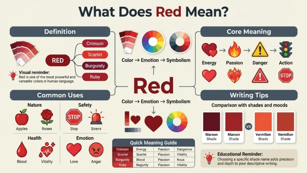 What Does red Mean