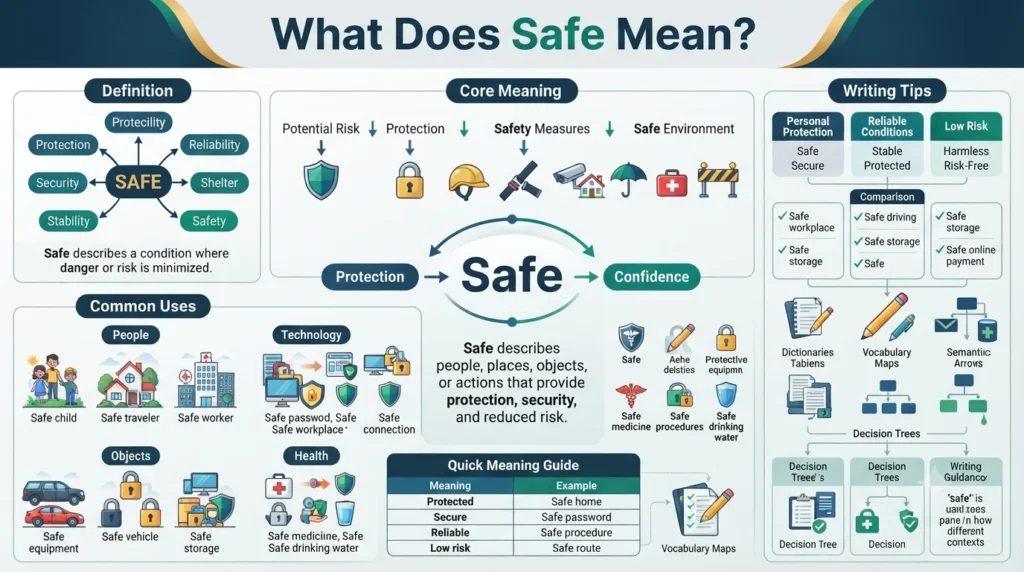 What Does safe Mean
