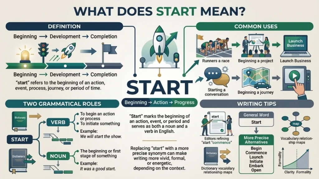 What Does Start Mean