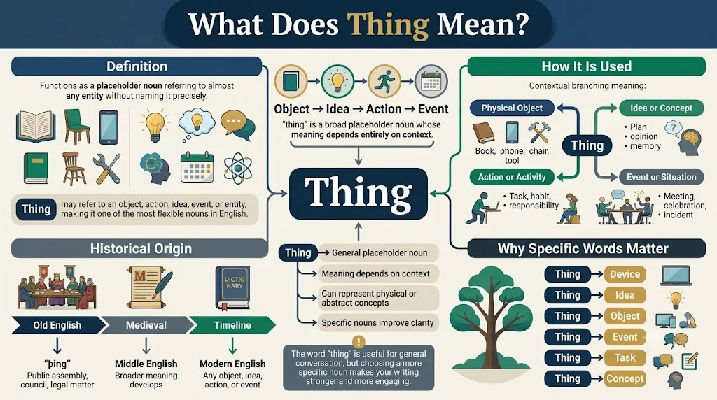 What Does Thing Mean