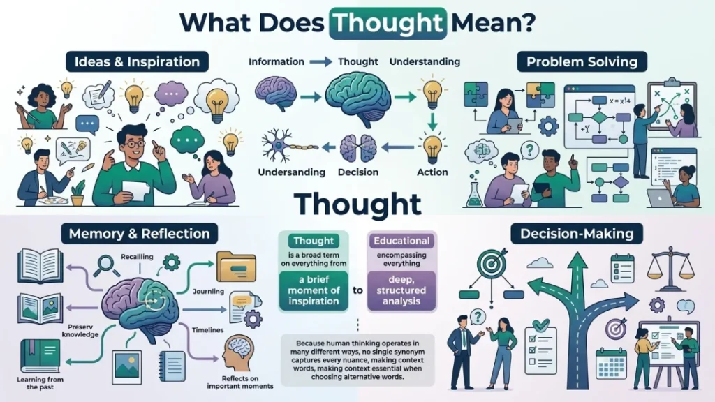 What Does Thought Mean