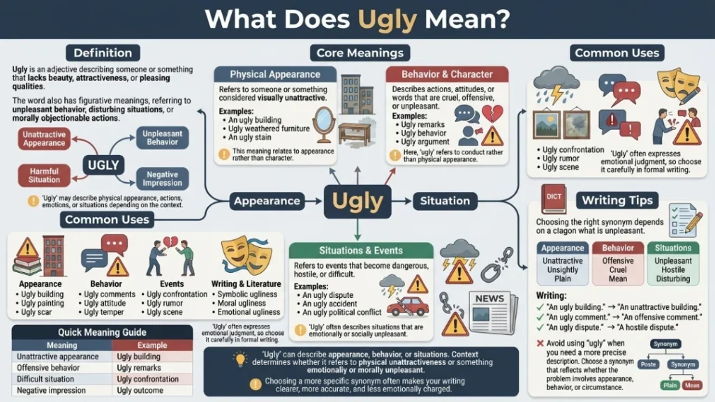 What Does Ugly Mean
