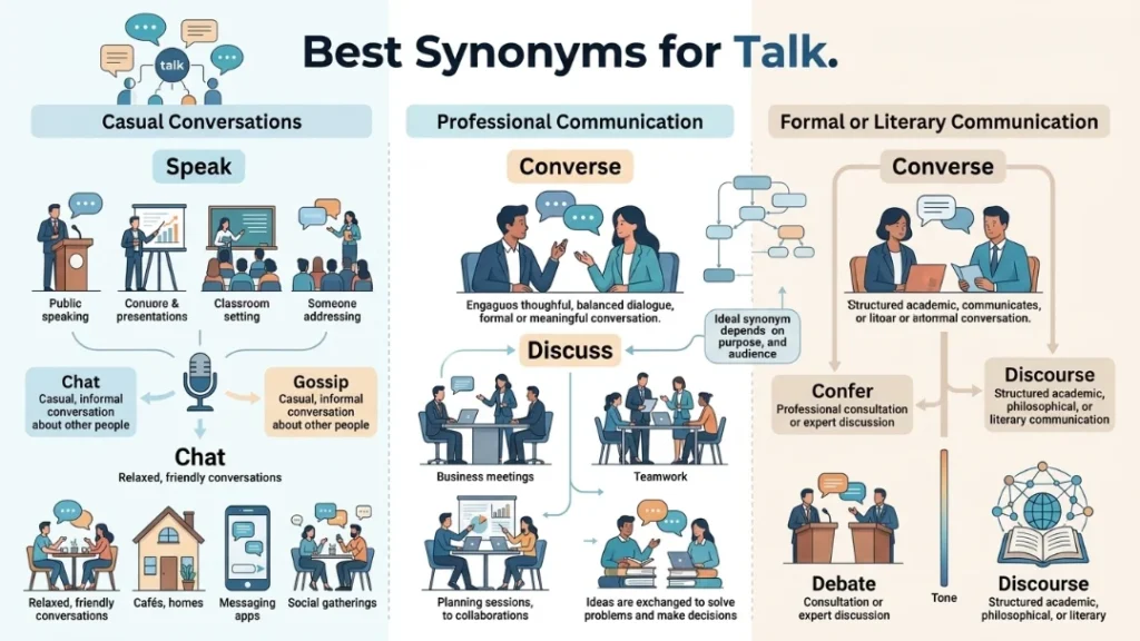 Best Synonyms for Talk