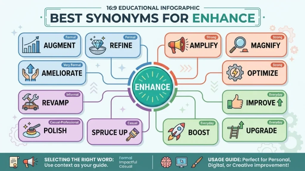Best Synonyms for Enhance