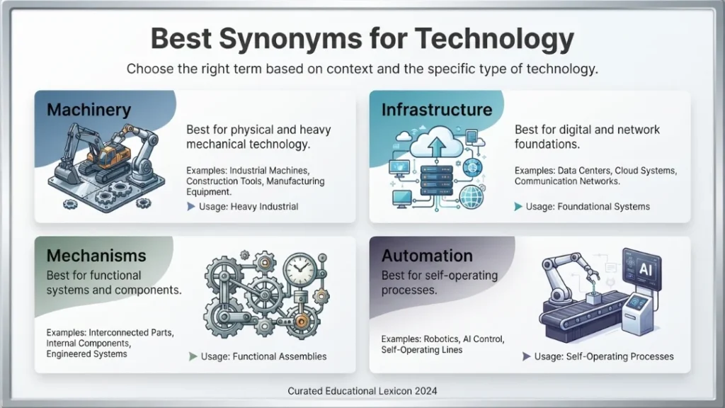 best synonyms for technology
