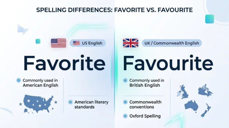 favorite or favourite