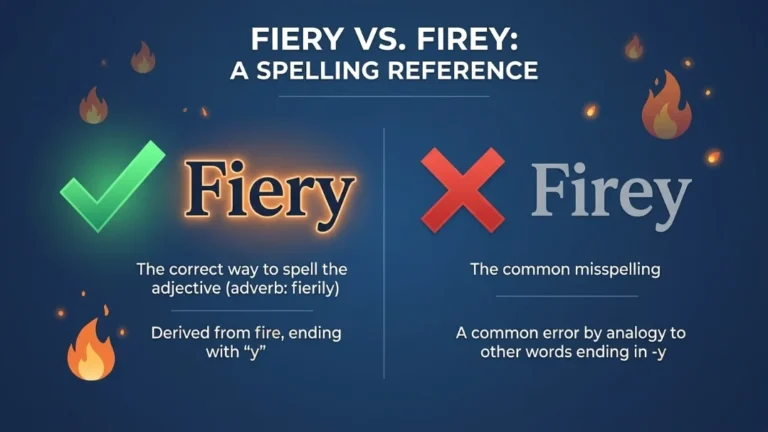 fiery or firey