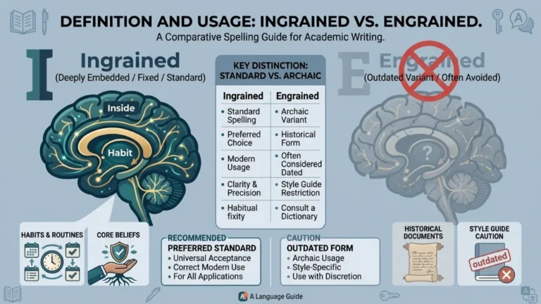 ingrained or engrained
