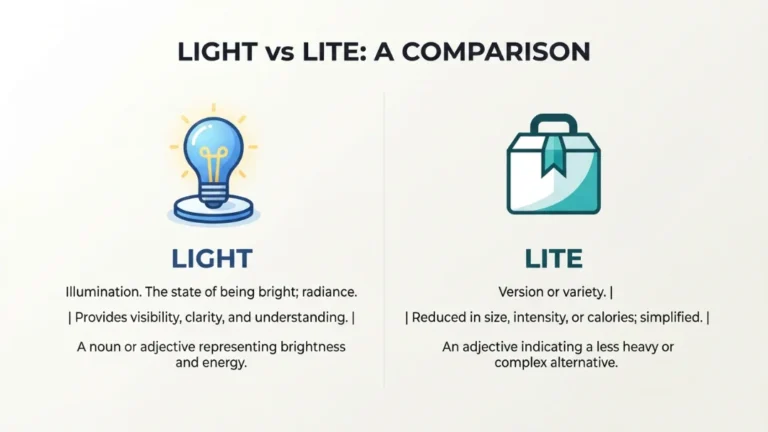 Lite or Light