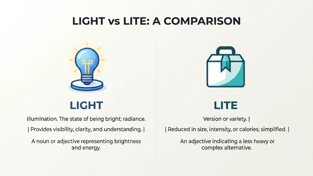 Lite or Light