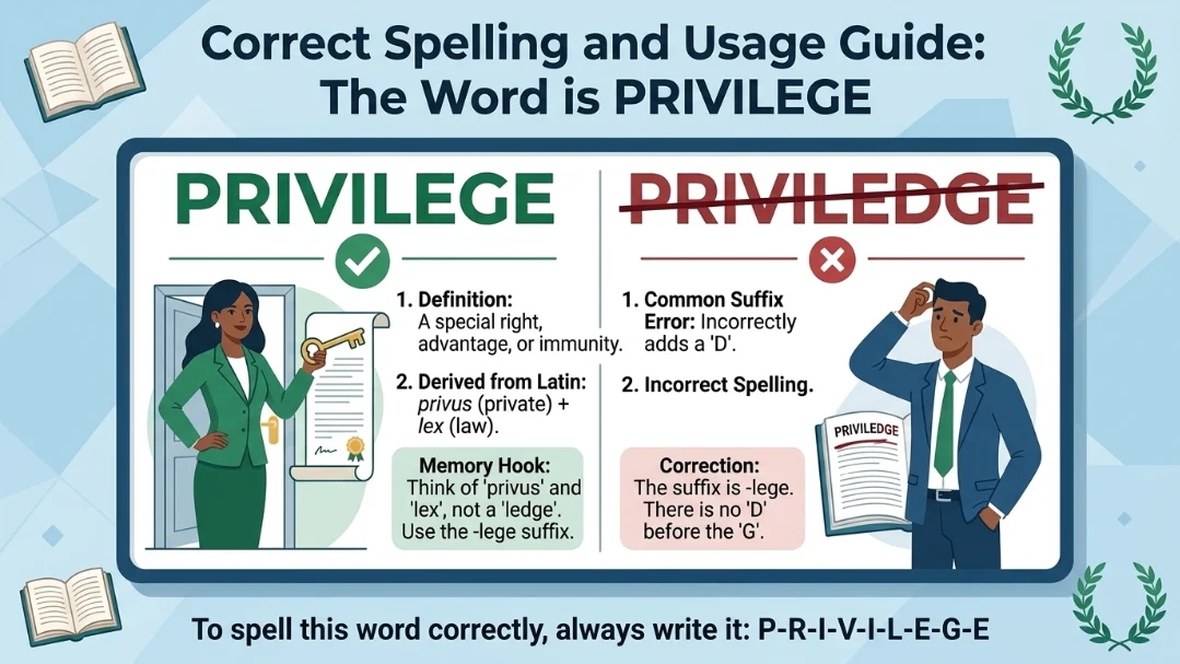 privilege or priviledge